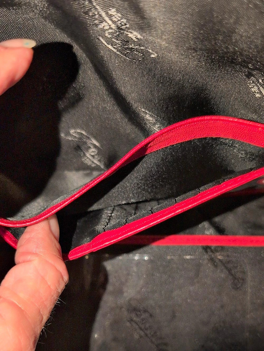 Fossil Red Wallet - Picture 5 of 13